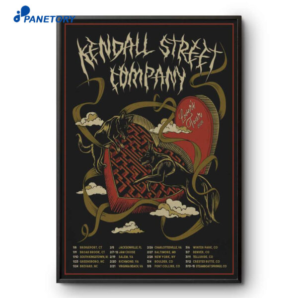 Kendall Street Company 5th Annual Lover’s Tour 2026 Poster