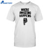 Kevin Durant Where Amazing Happens Shirt