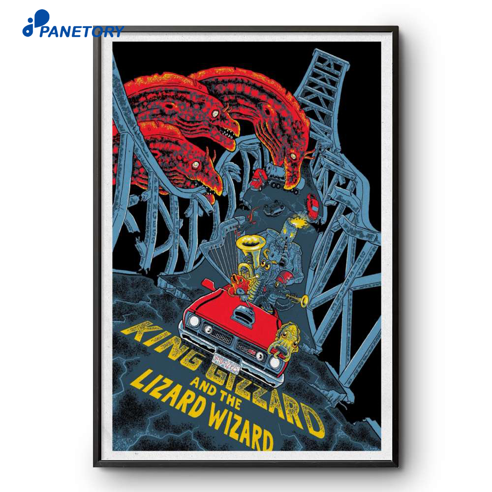 King Gizzard &Amp; The Lizard Wizard The Princess Theatre Dec 9 10 2025 Poster 2 King Gizzard & The Lizard Wizard The Princess Theatre Dec 9 - 10 2025 Poster