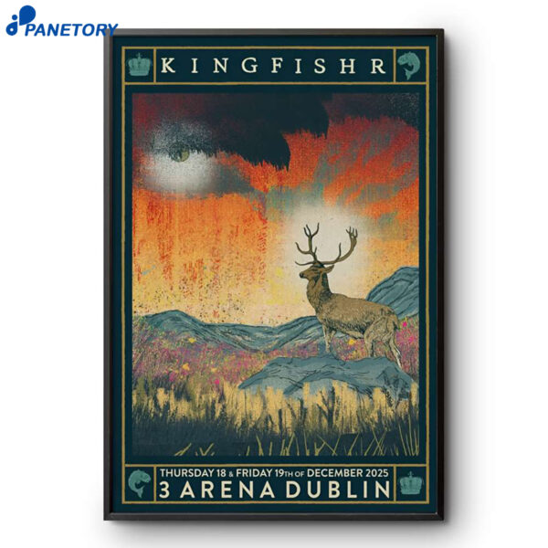 Kingfishr Dublin Ireland Dec 18-19 2025 Poster