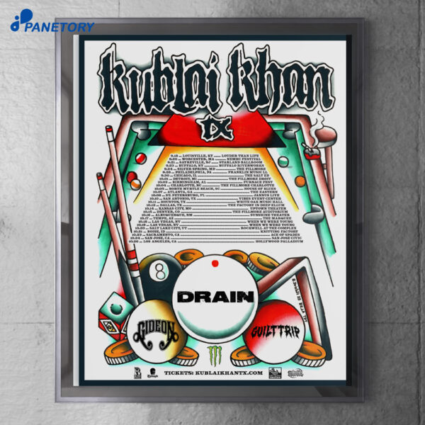 Kublai Khan TX Announce Fall 2025 US Tour