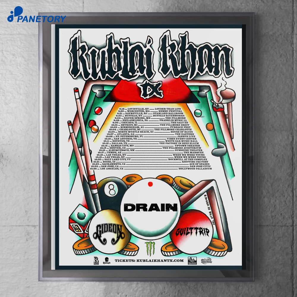 Kublai Khan Tx Announce Fall 2025 Us Tour 2 Kublai Khan Tx Announce Fall 2025 Us Tour