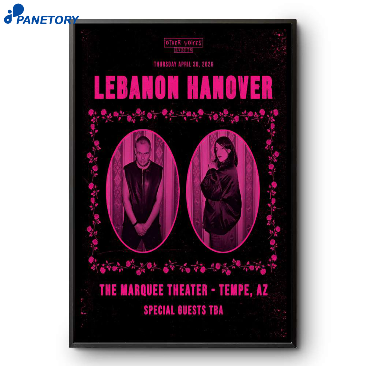 Lebanon Hanover Marquee Theatre Tempe Az Apr 30 2026 Poster 2 Lebanon Hanover Marquee Theatre Tempe Az Apr 30 2026 Poster