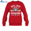 Limited Edition Bulldogs B2B Sec Champs2 Shirt 4 Limited Edition Bulldogs B2B Sec Champs2 Shirt 2