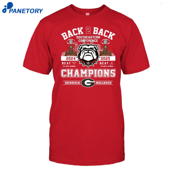 Limited Edition Bulldogs B2b Sec Champs2 Shirt