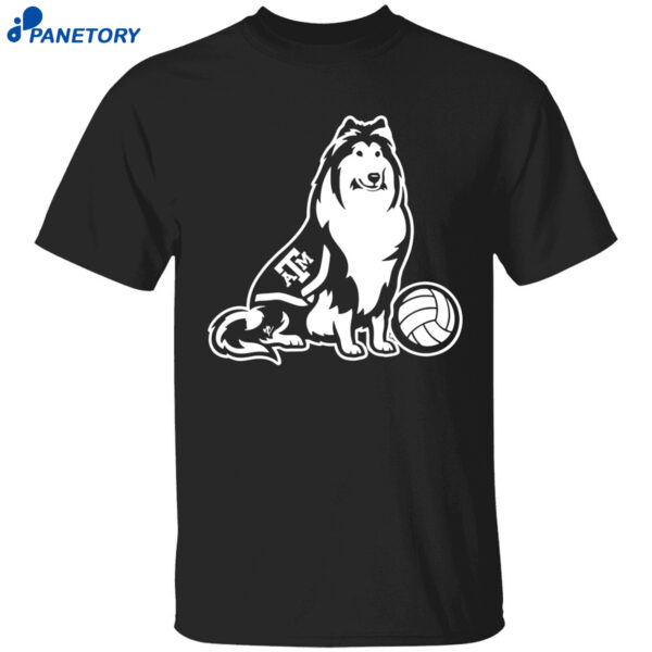 Logan Lednicky Texas A&m Aggie Reveille Collie Shirt