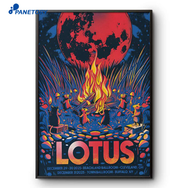 Lotus NYE 2025 Poster