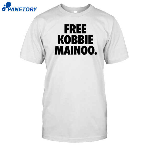 Mainoo's Brother Wearing Free Kobbie Mainoo Shirt