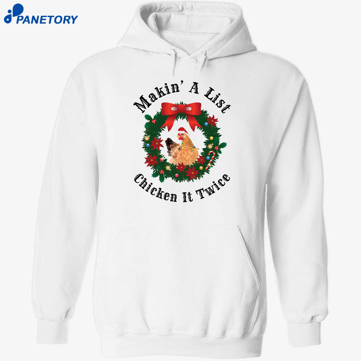 Makin’ A List Chicken It Twice Christmas Shirt 7 Makin’ A List Chicken It Twice Christmas Shirt 2