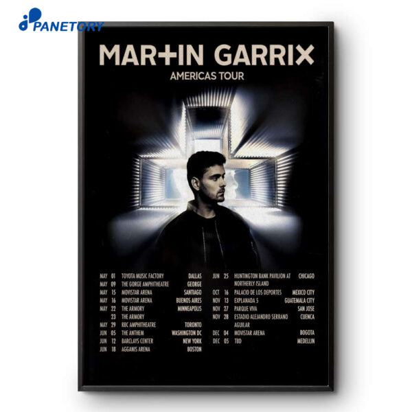 Martin Garrix Americas Shows 2026 Poster
