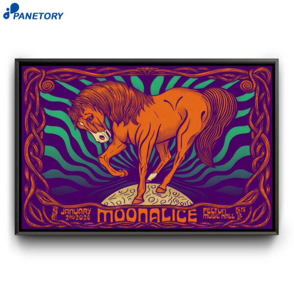 Moonalice Felton CA Jan 2 2026 Poster