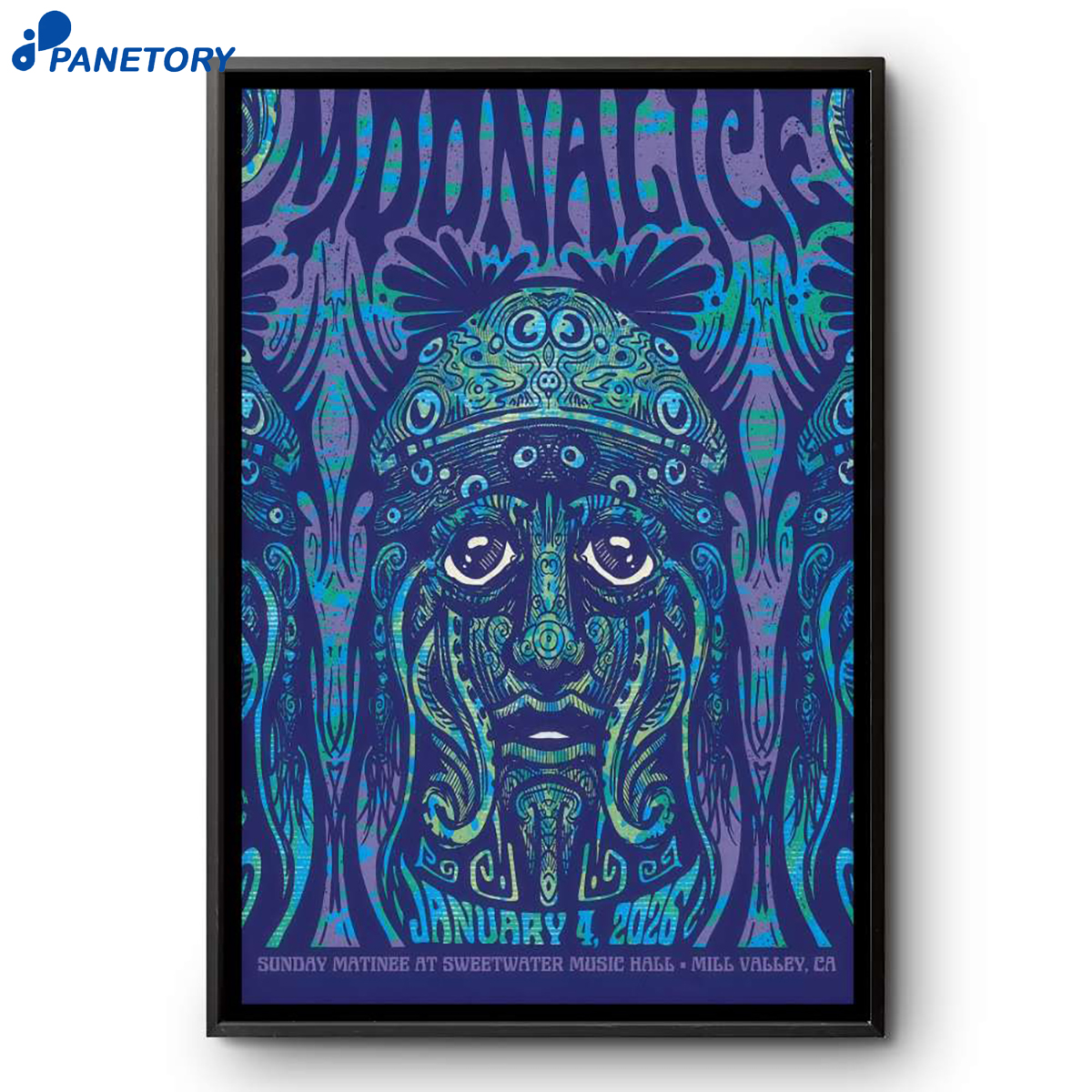 Moonalice Mill Valley Ca Jan.4 2026 Poster 2 Moonalice Mill Valley Ca Jan.4 2026 Poster