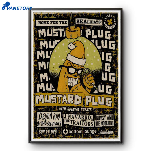 Mustard Plug Chicago Dec 28 2025 Poster