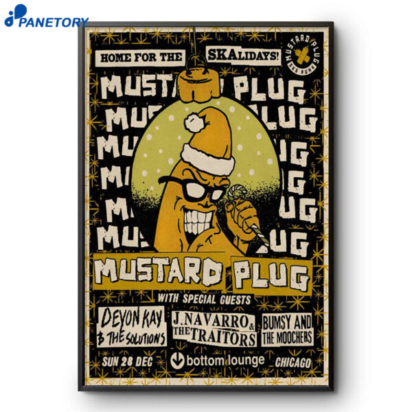 Mustard Plug Chicago IL Dec 28 2025 Poster