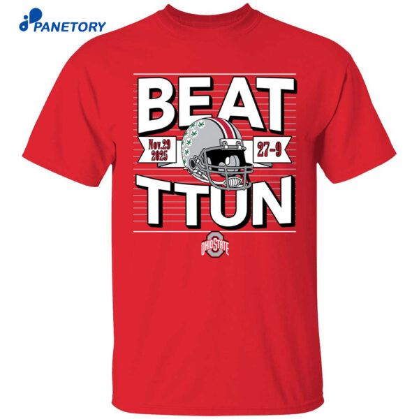 Ohio State Football Beat Ttun In The Game 2025 Shirt