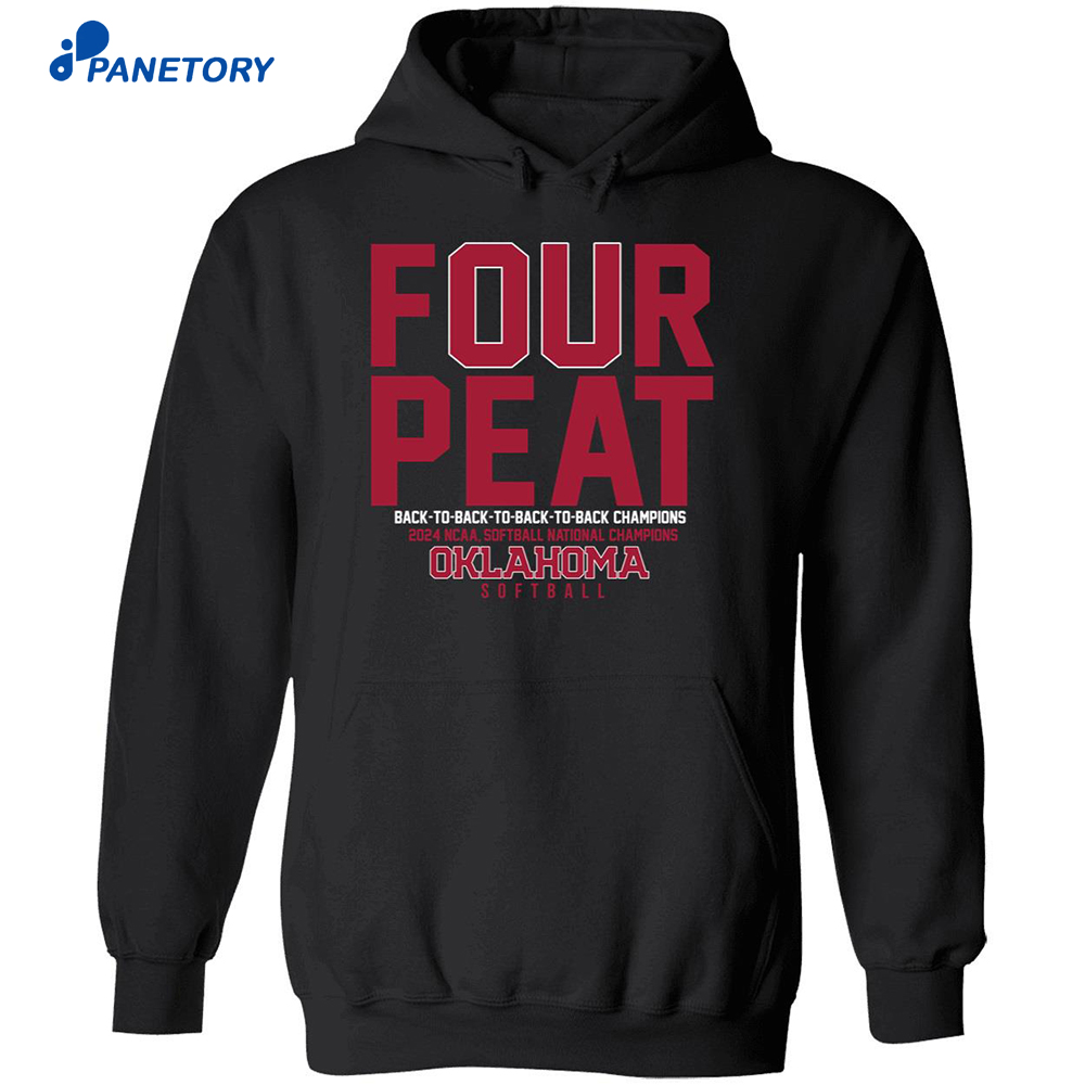 Oklahoma Softball Four-Peat Shirt 7 Oklahoma Softball Four-Peat Shirt 1