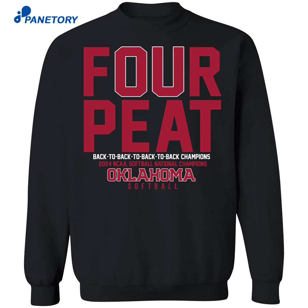 Oklahoma Softball Four-Peat Shirt 6 Oklahoma Softball Four-Peat Shirt 2