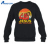 Otis Wrestler Jesus Has Your Back Jiu Jitsu Retro Christian Shirt 2
