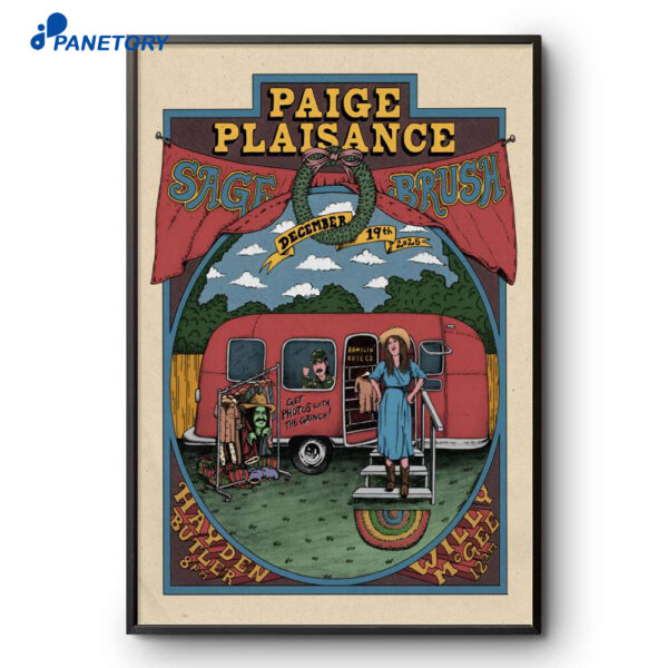 Paige Plaisance Austin TX Dec 19 2025 Poster