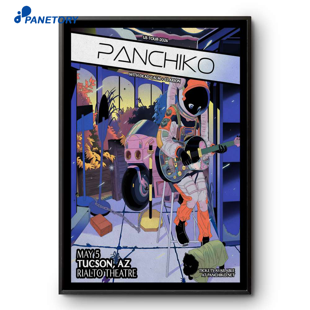 Panchiko Tucson Tour May 5 2025 Poster 2026 Panchiko Tucson Tour May 5 2025 Poster 2026