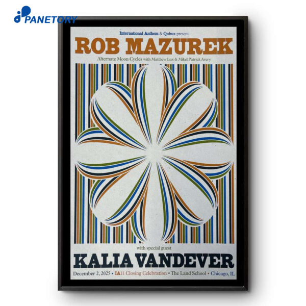 Rob Mazurek & Kalia Vandever Chicago IL Dec 2 2025 Poster