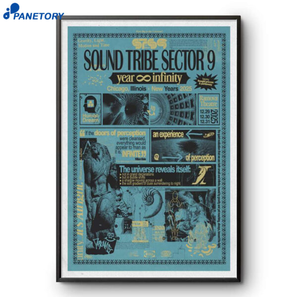 STS9 Chicago Dec 29-30-31 2025 Poster
