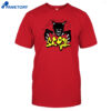 Scowl Scary Cat Shirt