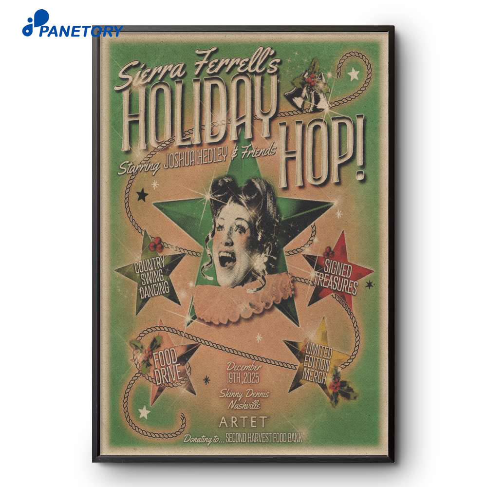 Sierra Ferrell Nashville Dec 19 2025 Poster 2 Sierra Ferrell Nashville Dec 19 2025 Poster