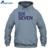 Six Seven Text Shirt 5 Six Seven Text Shirt 1