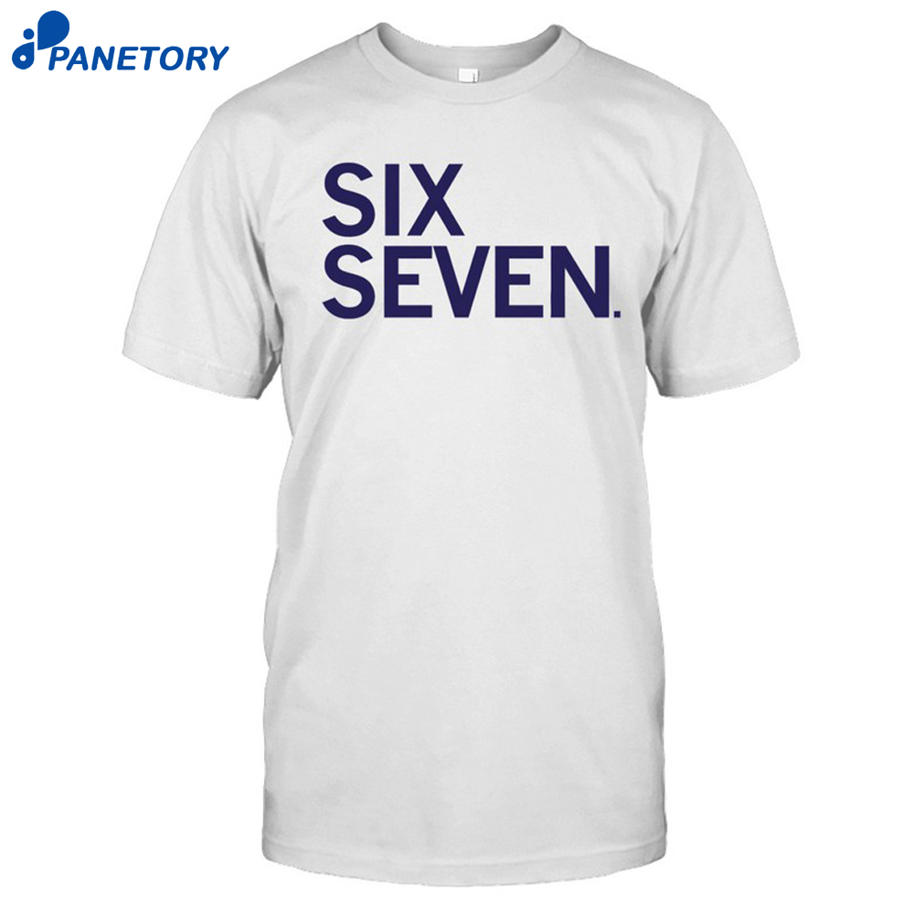 Six Seven Text Shirt 8 Six Seven Text Shirt