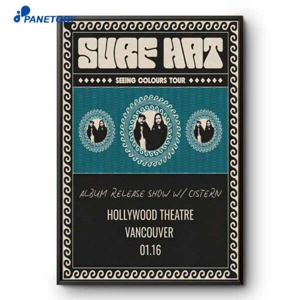 Surf Hat Vancouver BC Jan 16 2026 Poster