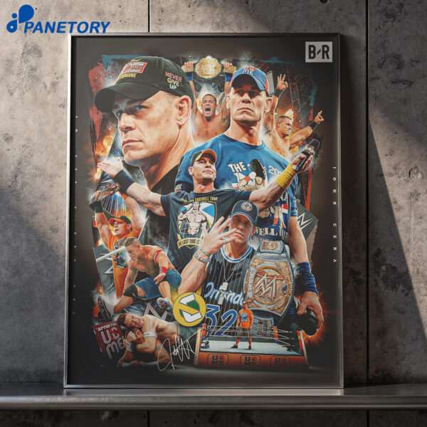 Thank You John Cena Farewell Poster