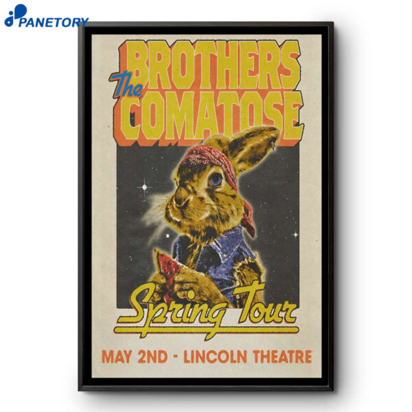 The Brothers Comatose Lincoln Theatre Raleigh NC May 2 2026 Poster