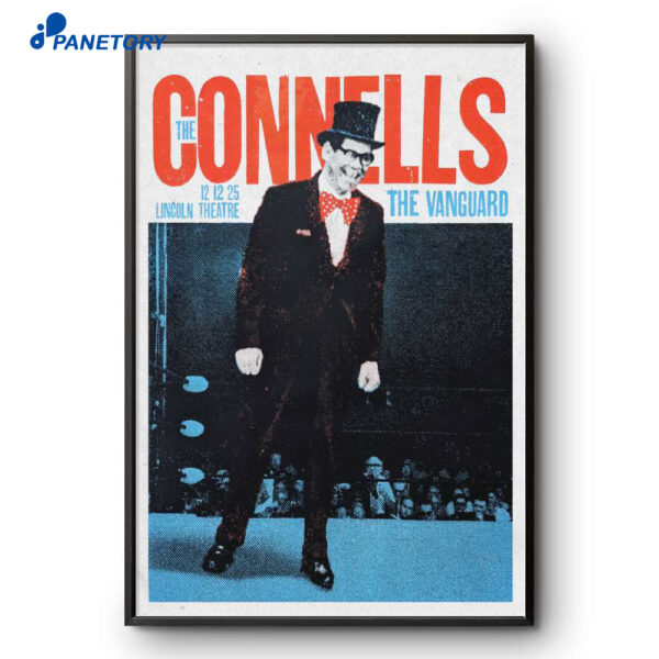 The Connells Lincoln Theatre Raleigh NC Dec 12 2025 Poster