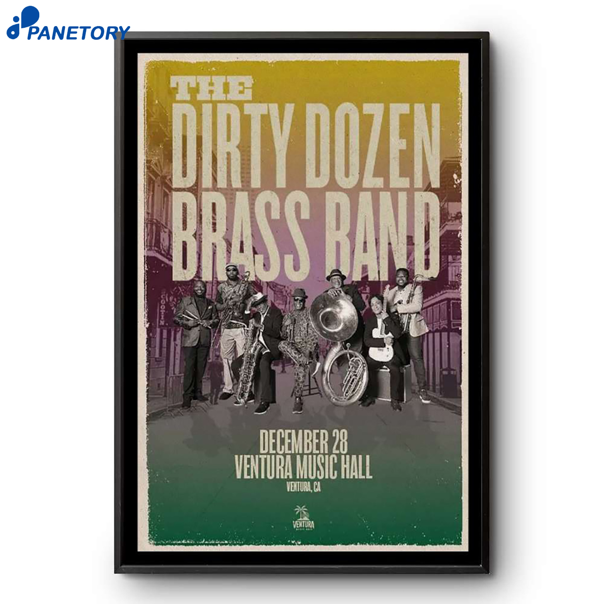 The Dirty Dozen Brass Band Ventura Dec 28 2025 Poster 2 The Dirty Dozen Brass Band Ventura Dec 28 2025 Poster