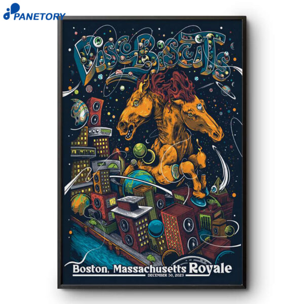 The Disco Biscuits Event Boston MA Dec 30 2025 Poster