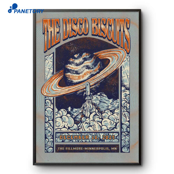 The Disco Biscuits The Fillmore Minneapolis MN Dec 18 2025 Poster