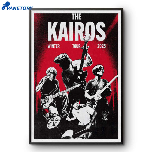 The Kairos Winter Tour 2025 Poster