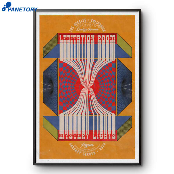 The Mystery Lights Levitation Los Angeles CA Jan 2 2026 Poster