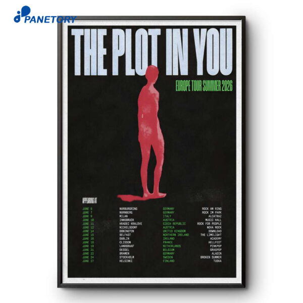 The Plot You EU Summer Shows 2026 Poster