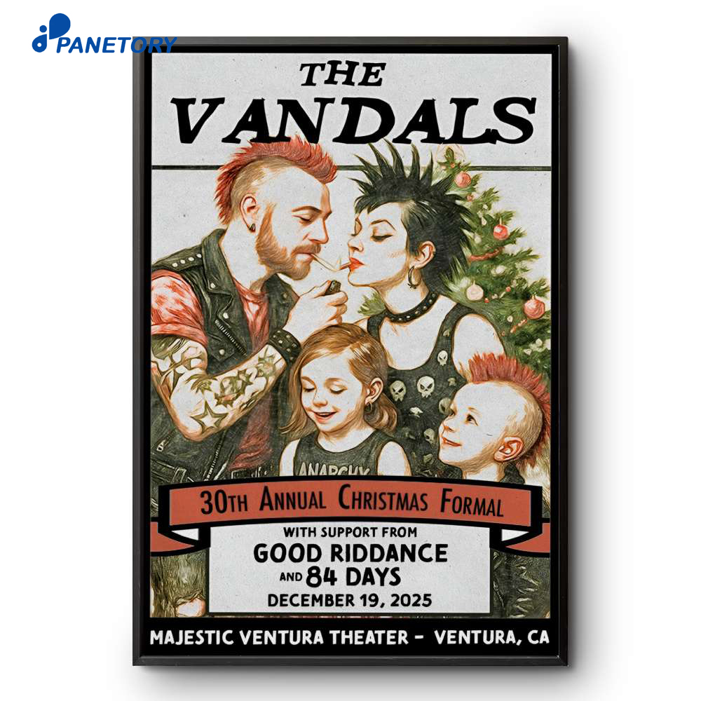 The Vandals Event Ventura Ca Dec 19 2025 Poster 2 The Vandals Event Ventura Ca Dec 19 2025 Poster