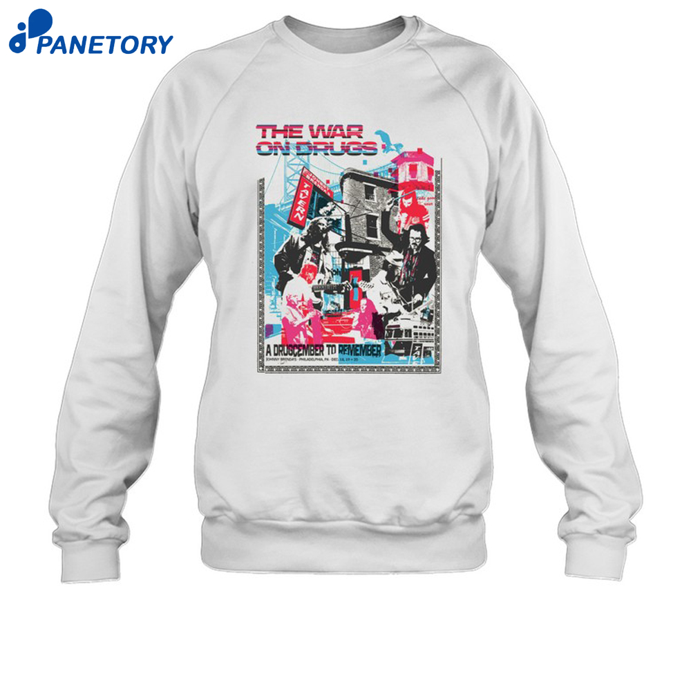 The War On Drugs Dec 19-20 2025 Philadelphia Long Sleeve Shirt 6 The War On Drugs Dec 19-20 2025 Philadelphia Long Sleeve Shirt 1