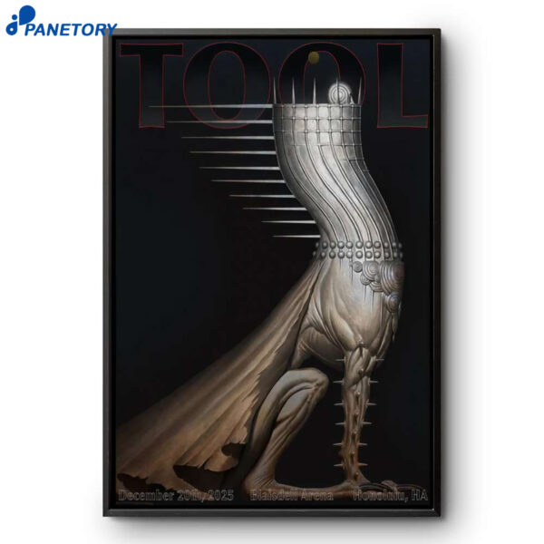 Tool Honolulu HI Dec 20 2025 Poster
