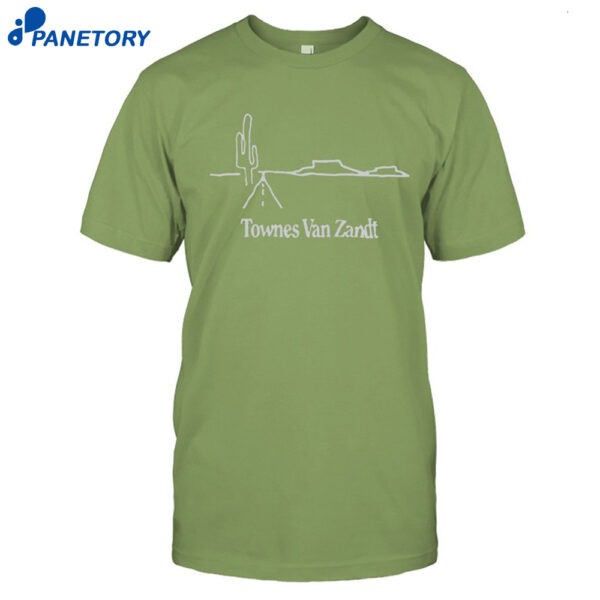 Townes Van Zandt Cactus Shirt