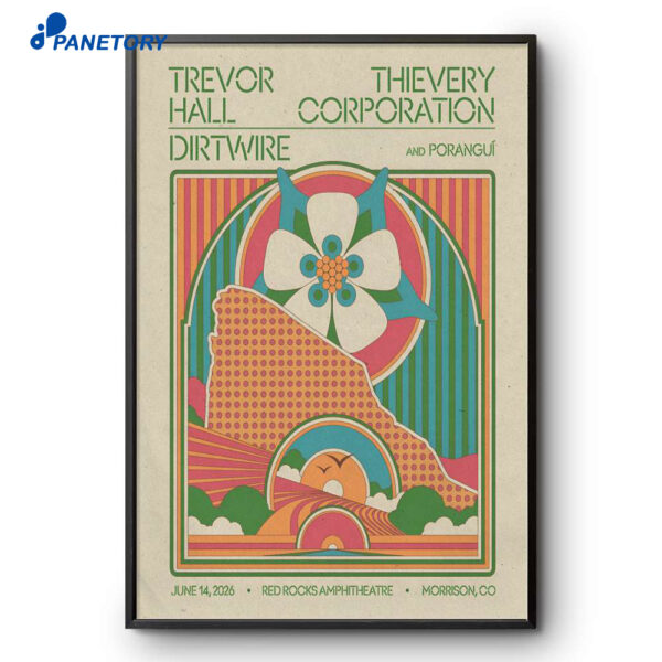 Trevor Hall With Thievery Corporation And Dirtwire Morrison CO Jun 14 2026 Poster