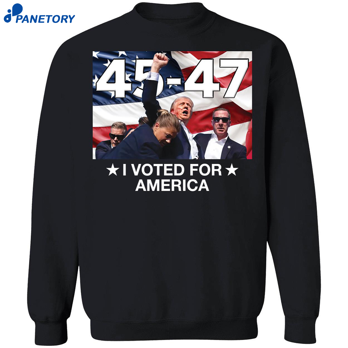 Trump 45 - 47 Voted For America Shirt 6 Trump 45 – 47 Voted For America Shirt 2