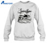 Tsunamisea Airbrush Orca White Shirt 4 Tsunamisea Airbrush Orca White Shirt 2