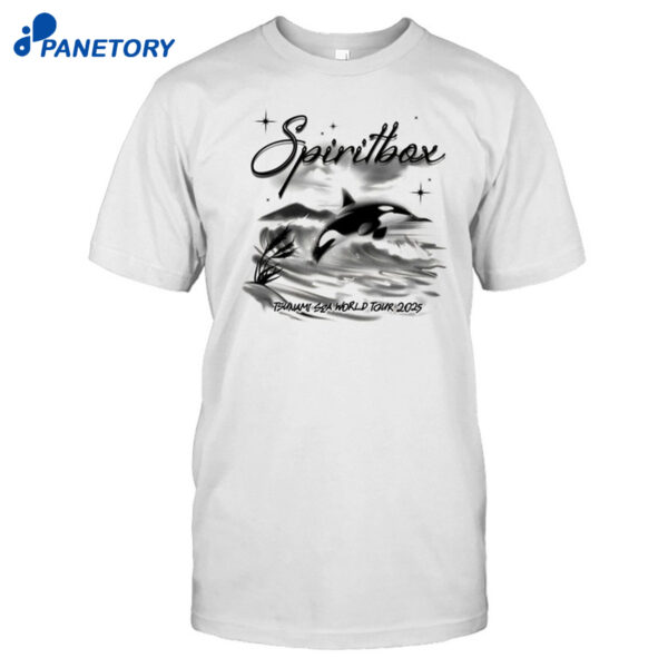 Tsunamisea Airbrush Orca White Shirt