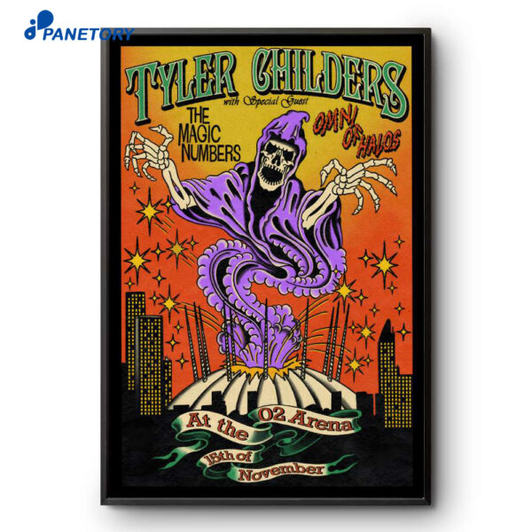 Tyler Childers The O2 Arena London UK Nov 15 2025 Poster