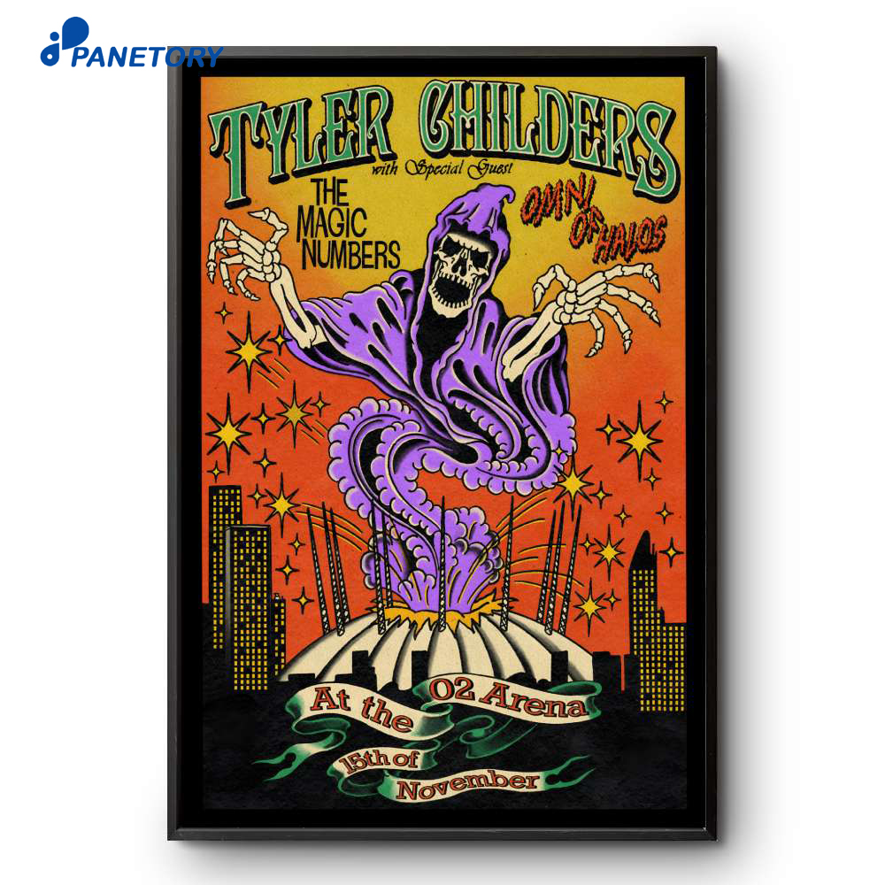 Tyler Childers The O2 Arena London Uk Nov 15 2025 Poster 2 Tyler Childers The O2 Arena London Uk Nov 15 2025 Poster